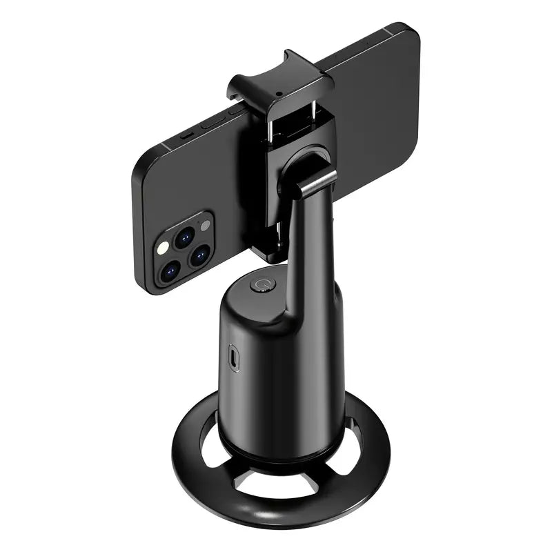 Auto Face Tracking Tripod, No App Required, 360° Rotation Face