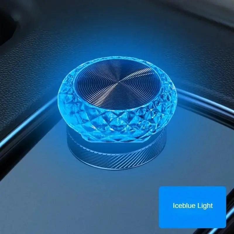 Mini LED Ambient Atmosphere Lamp - Portable USB Powered Decorative Light for Auto Interior Environment, Plug and Play, Computer Light