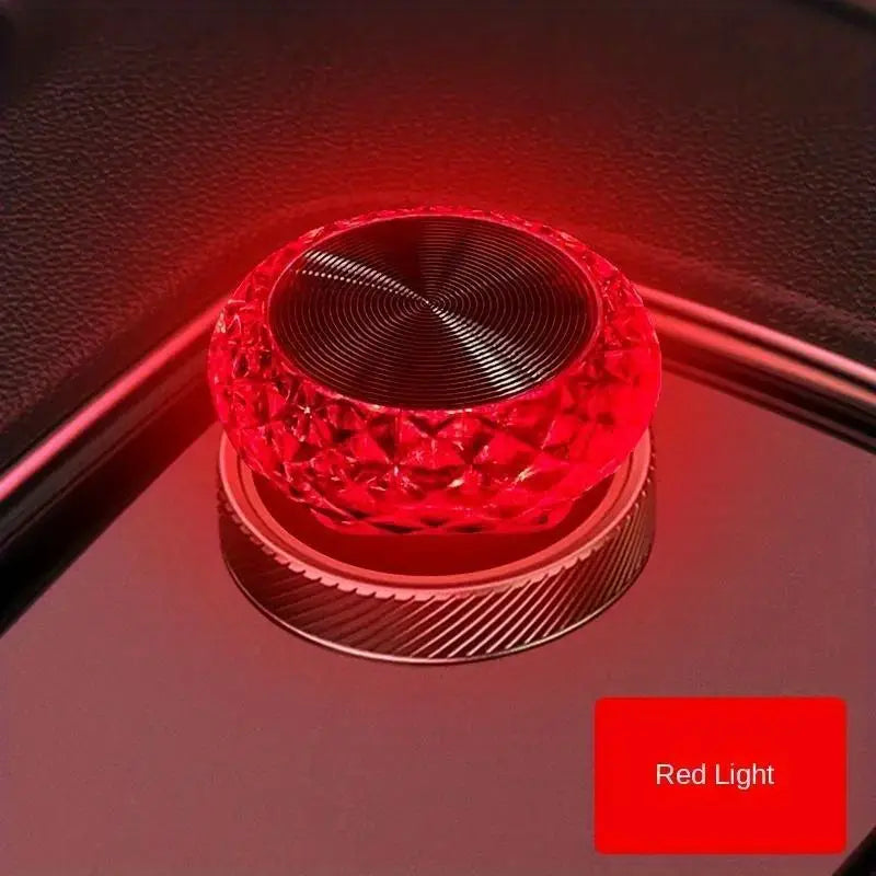 Mini LED Ambient Atmosphere Lamp - Portable USB Powered Decorative Light for Auto Interior Environment, Plug and Play, Computer Light