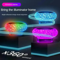 Mini LED Ambient Atmosphere Lamp - Portable USB Powered Decorative Light for Auto Interior Environment, Plug and Play, Computer Light