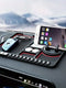 Car Dashboard Phone Holder - Anti-Slip, Rotatable Silicone Mat for Navigation & Storage