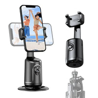 Auto Face Tracking Tripod, No App Required, 360° Rotation Face