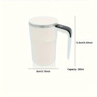 Rechargeable Self-Stirring Coffee Mug Premium Quality With LCD Touch Panel