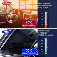 Foldable Car Windshield Umbrella Sunshade All Season