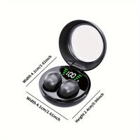 World's Smallest Invisible Earbuds Wireless Type-C Charging Case Long Standby Battery Time Sleeping Aid For Business People iPhone Android Universal