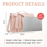 ECOSUSI Briefcase Bag for Business Women