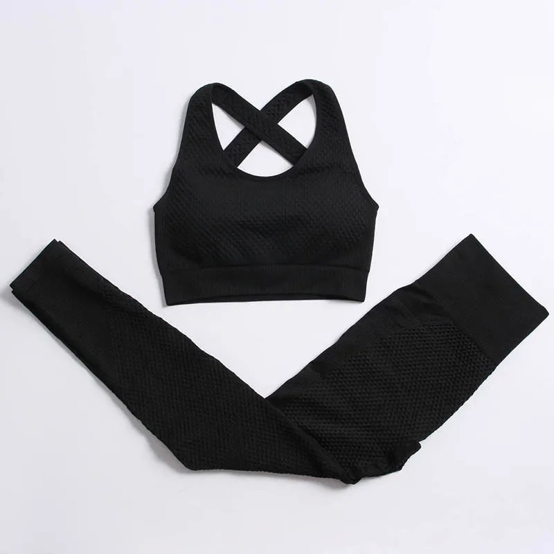 3 Pieces Yoga Sportswear For Women