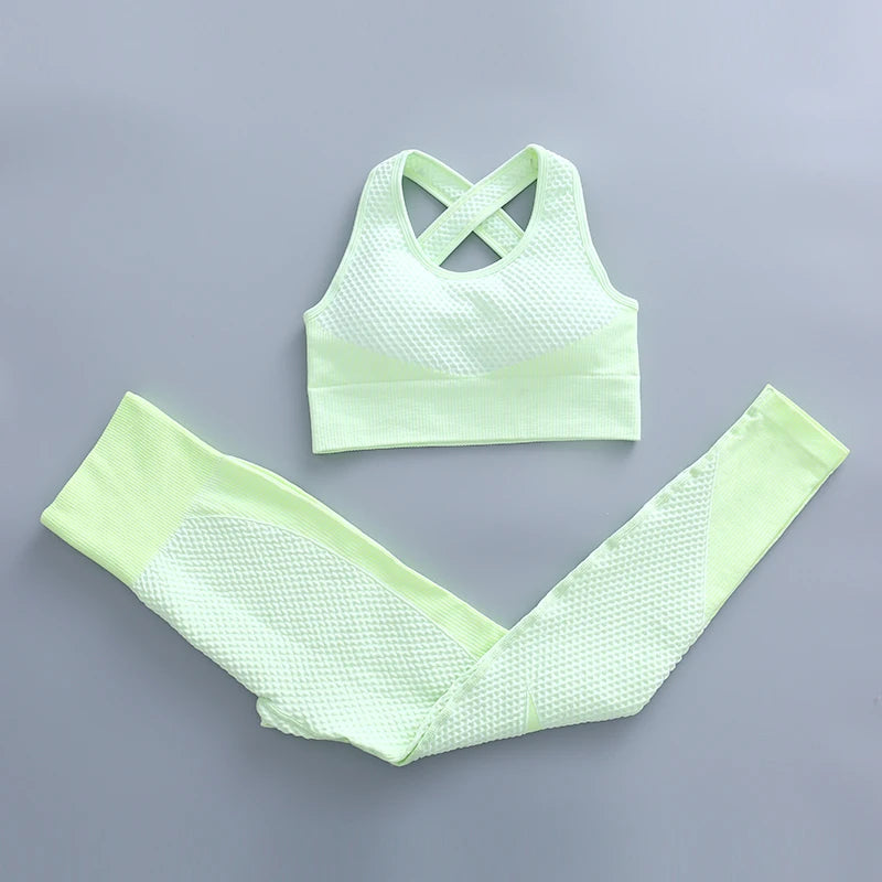 3 Pieces Yoga Sportswear For Women