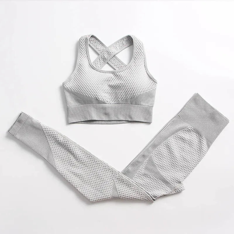 3 Pieces Yoga Sportswear For Women