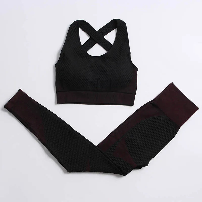 3 Pieces Yoga Sportswear For Women