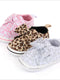 New Unisex Baby First Walkers Fashion Leopard Infants Cotton Shoes