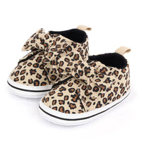 New Unisex Baby First Walkers Fashion Leopard Infants Cotton Shoes