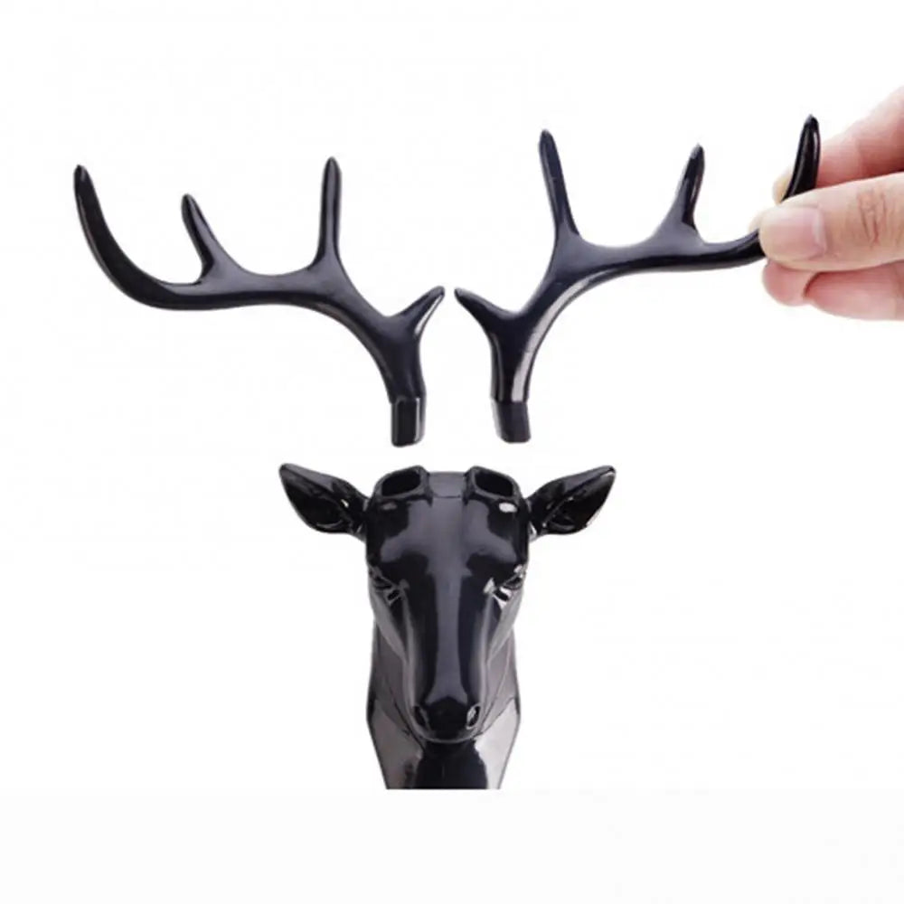 Cute Antler Hook Deer Head Key Hanger