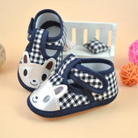 Unisex Cartoon Soft Sole Anti-slip Newborn First Walkers Booties