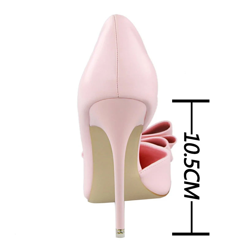 BIGTREE Bow-knot Woman Pumps Stiletto