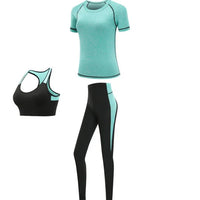 Quick dry women sportswear yoga set