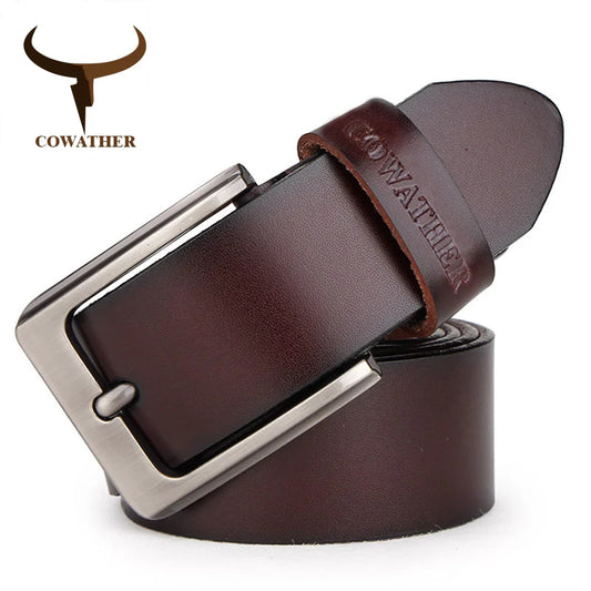 COWATHER men designer belt