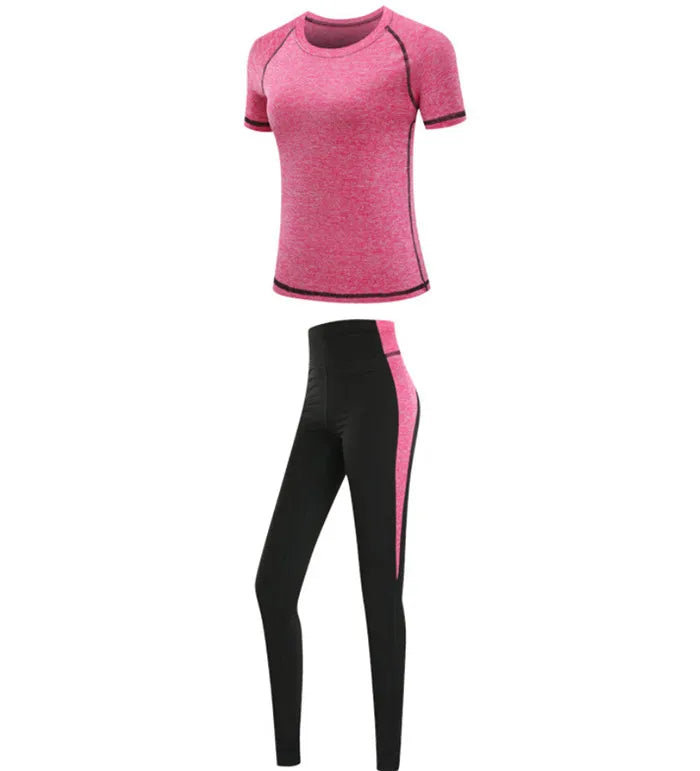 Quick dry women sportswear yoga set