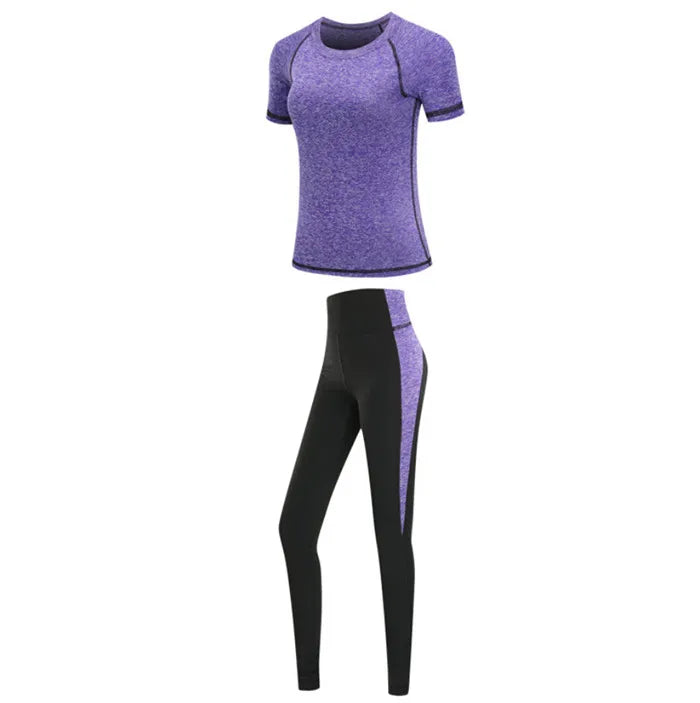 Quick dry women sportswear yoga set