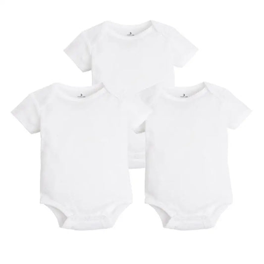 3 PCS Newborn Baby Bodysuits