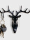 Cute Antler Hook Deer Head Key Hanger