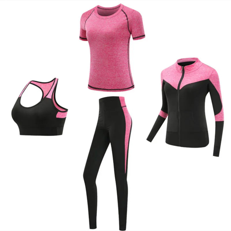 Quick dry women sportswear yoga set