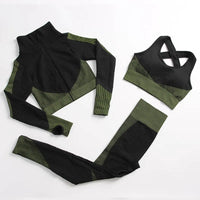 3 Pieces Yoga Sportswear For Women