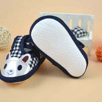 Unisex Cartoon Soft Sole Anti-slip Newborn First Walkers Booties