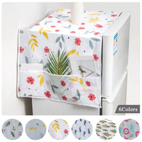 Multipurpose Dust Proof Washing Machine Refrigerator Cover With Pockets