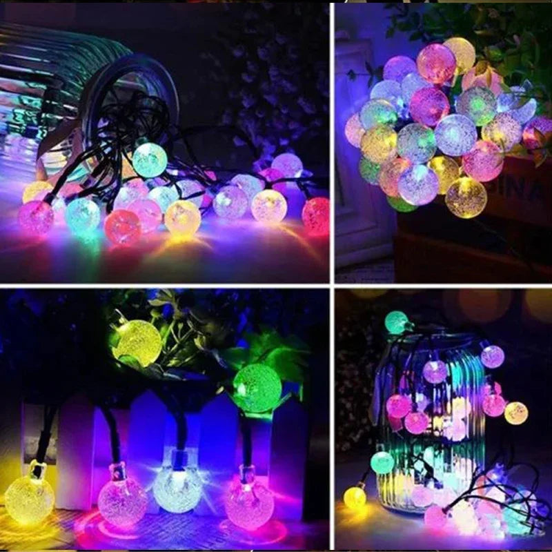 Solar String Lights for Garden Party Decor Outdoor