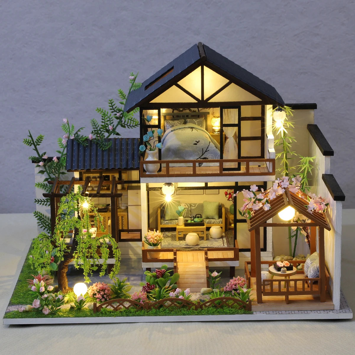 Building Model Doll House 3D Puzzle Mini DIY Kit