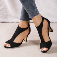 Performance Latin Dance Shoes for Women High Heel 6cm