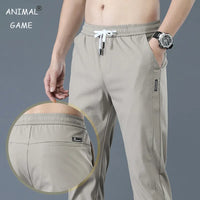 New Summer Men's Casual Thin Trousers