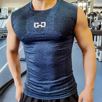 Men's Quick Dry Fitness Tight Gym Compression T-shirt