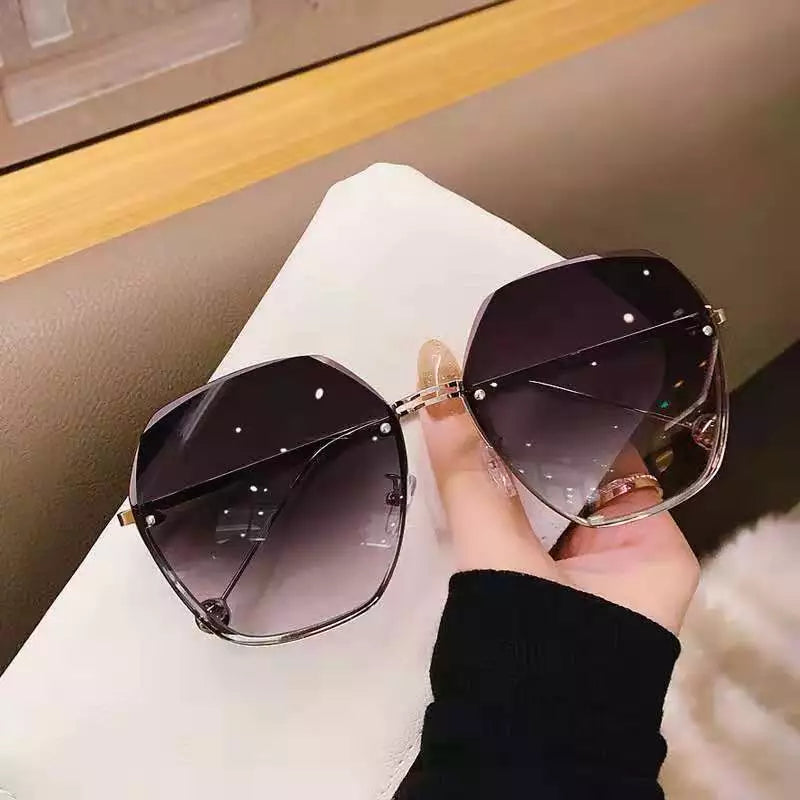 Luxury Designer Round Sunglasses Women