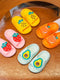 Unisex Summer Cartoon Strawberry Kids Beach Slippers