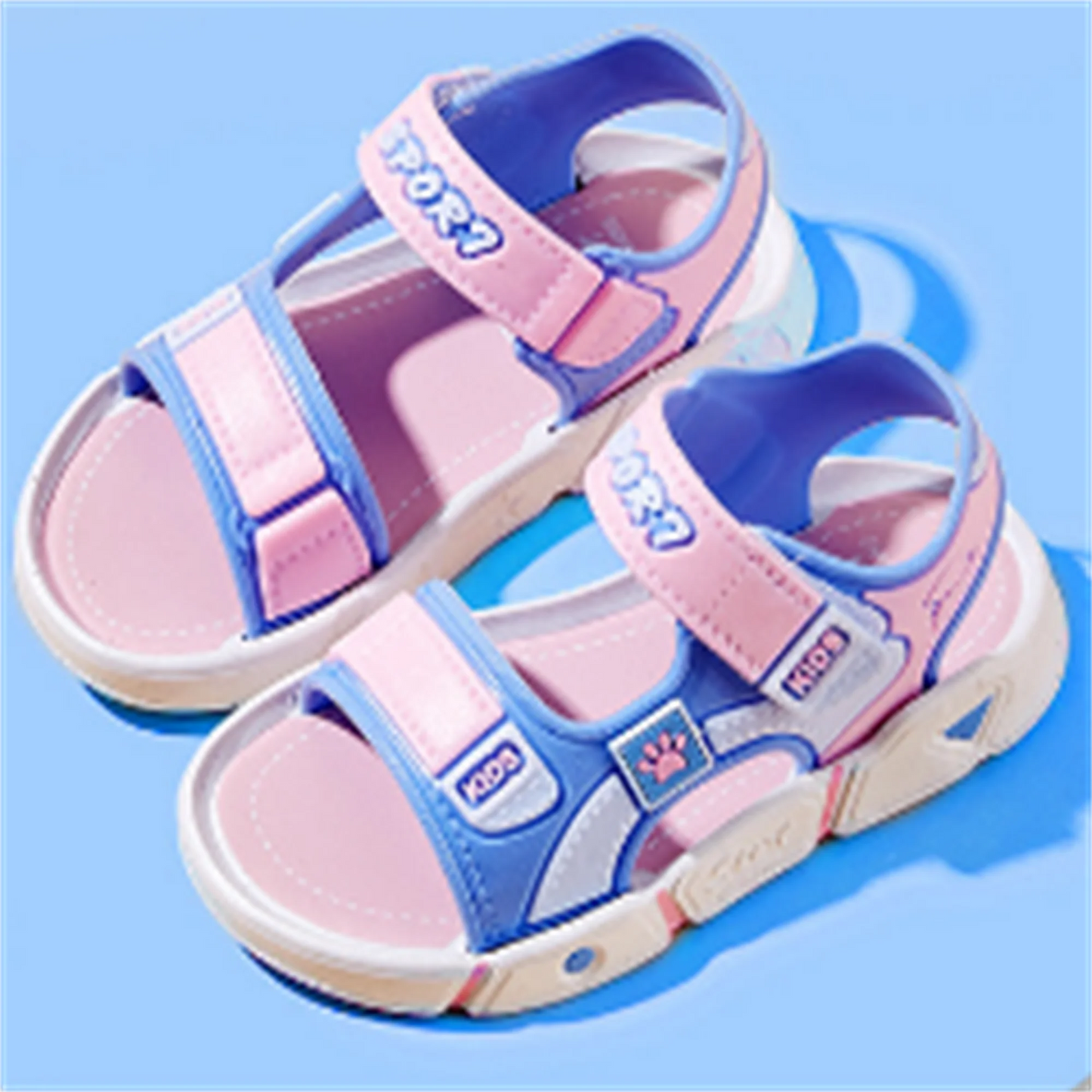 Unisex beach style sandals for kids