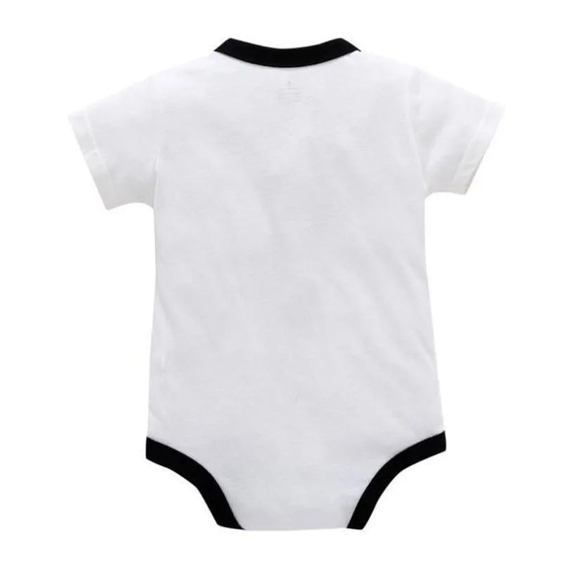 Newborn Baby Clothing Summer Gentleman Rompers 0-12M