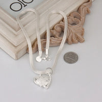 Sterling Silver Necklace Gorgeous Charm Fashion Necklace