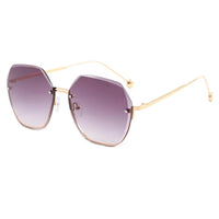 Luxury Designer Round Sunglasses Women