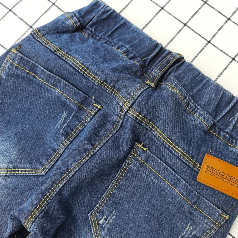 4-11 Years Boys Jeans Denim Pants