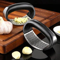 Stainless Steel Manual Garlic Mincer Gadget