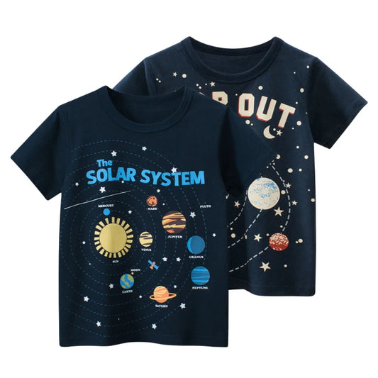 2024 New Toddler Kids Unisex Summer Cotton T Shirt