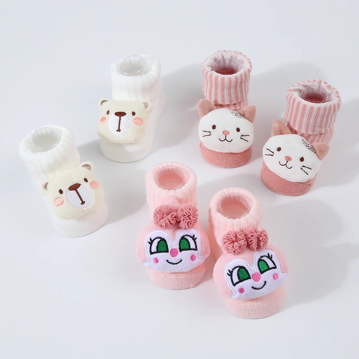 Cute Cartoon Doll Newborn Socks