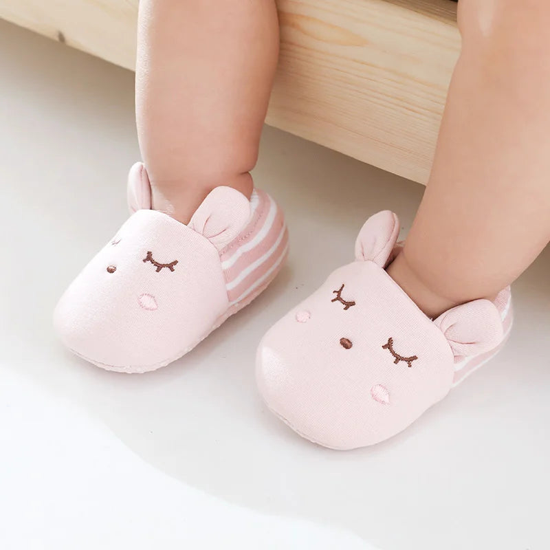 Infant First Walkers Toddler Soft Sole Anti Slip Crib Shoes 2024