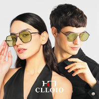 Unisex CLLOIO Anti-glare Day Night Vision Polarized Glasses