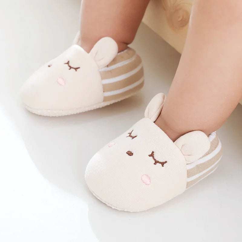 Infant First Walkers Toddler Soft Sole Anti Slip Crib Shoes 2024