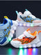 Zapatillas LED Kid Cartoon Dinosaur Unisex Casual Sneakers