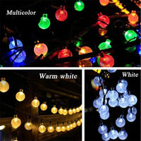 Solar String Lights for Garden Party Decor Outdoor