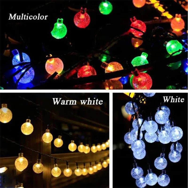 Solar String Lights for Garden Party Decor Outdoor